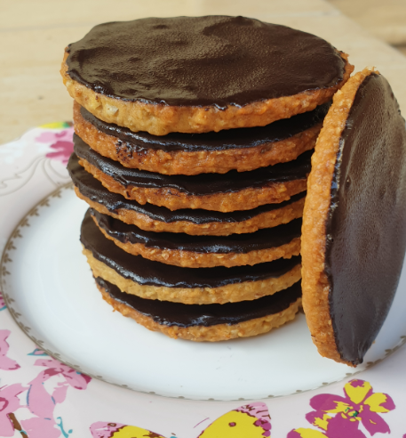 Galletas Saludables Estilo Digestive Con Chocolate