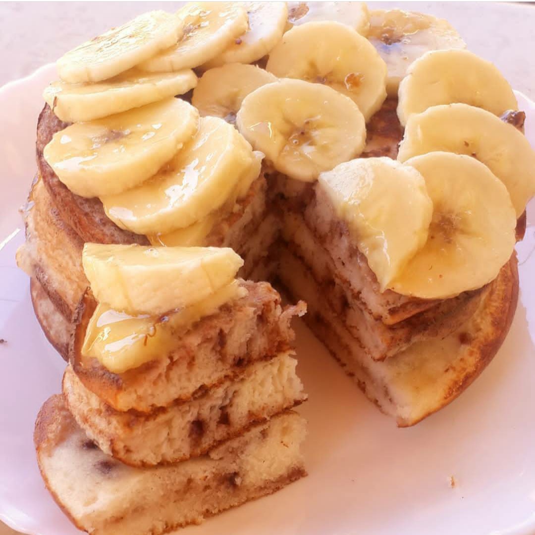 Panquecas De Arroz Y Banana Saludables