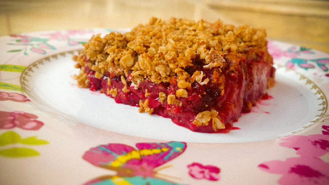 Receta De Crumble De Frutos Del Bosque Saludable