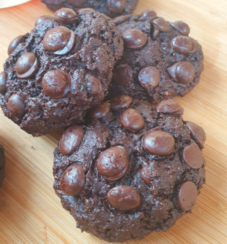 Receta De Galletas Doble Chocolate Saludables